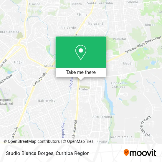 Studio Bianca Borges map