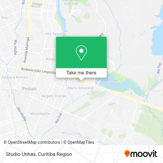 Studio Unhas map