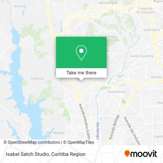 Isabel Satch Studio map