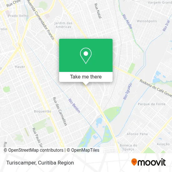 Turiscamper map