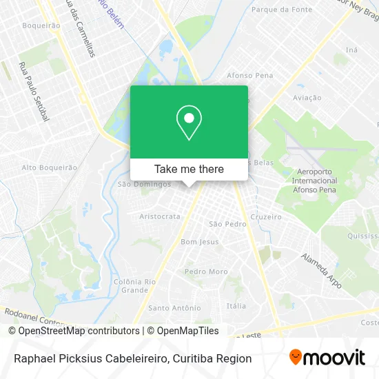 Raphael Picksius Cabeleireiro map