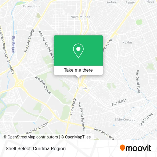 Shell Select map