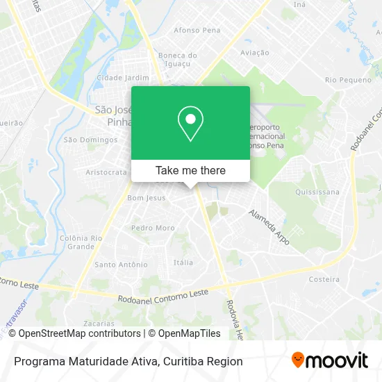 Programa Maturidade Ativa map