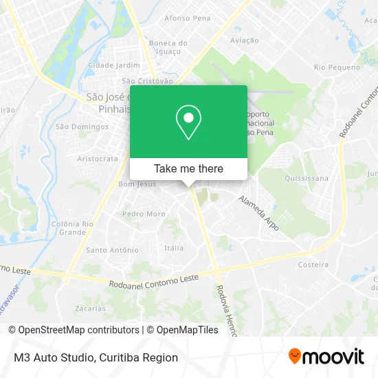 M3 Auto Studio map