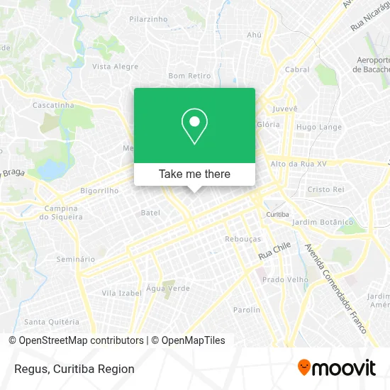 Regus map