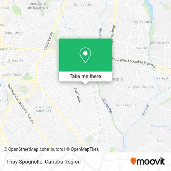 Thay Spognollo map