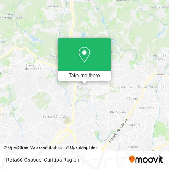 Rota66 Osasco map