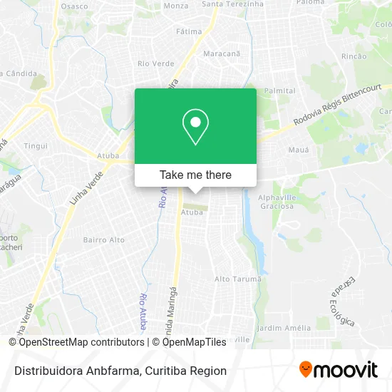 Distribuidora Anbfarma map