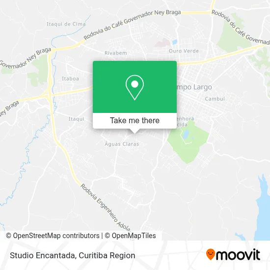 Studio Encantada map