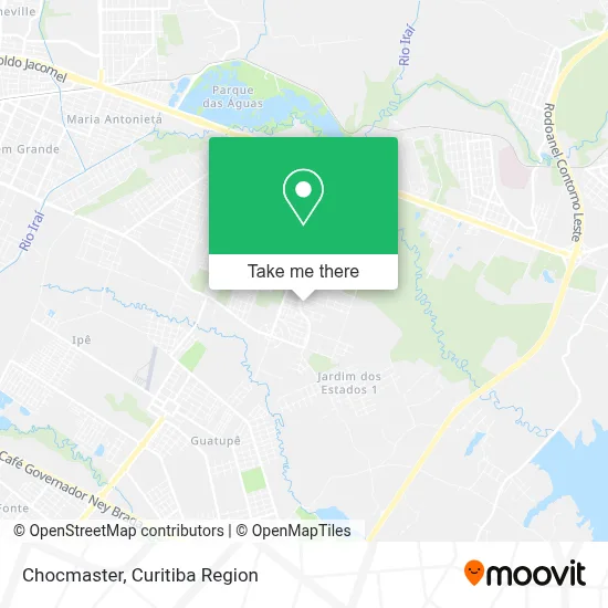 Chocmaster map