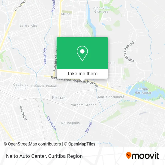 Neito Auto Center map