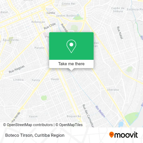 Boteco Tirson map