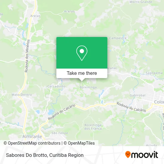 Sabores Do Brotto map