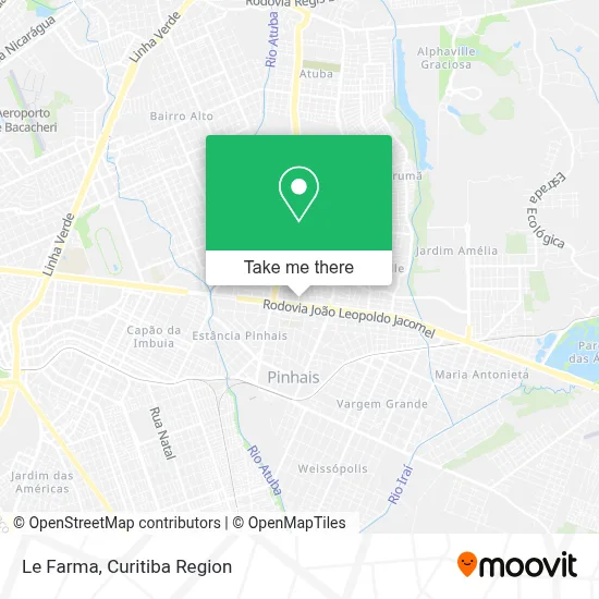 Le Farma map