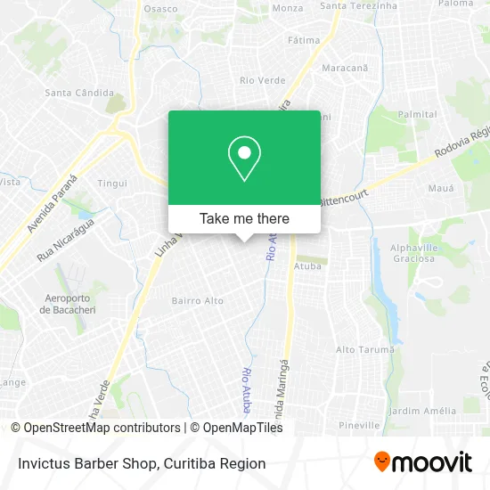 Invictus Barber Shop map