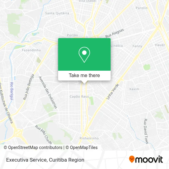 Executiva Service map