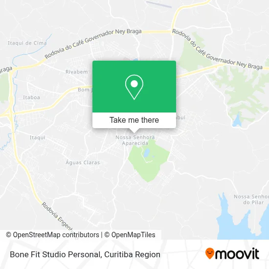 Bone Fit Studio Personal map