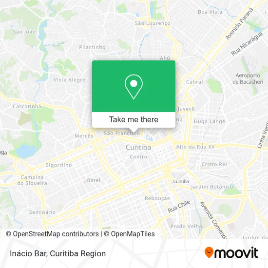 Inácio Bar map