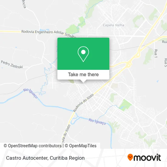 Castro Autocenter map