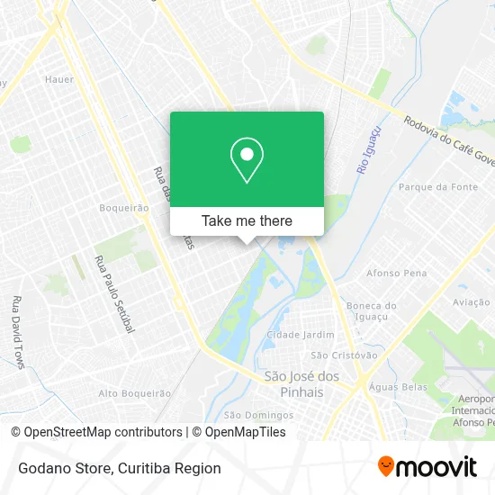 Godano Store map