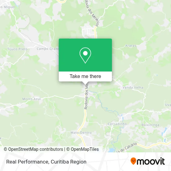 Real Performance map