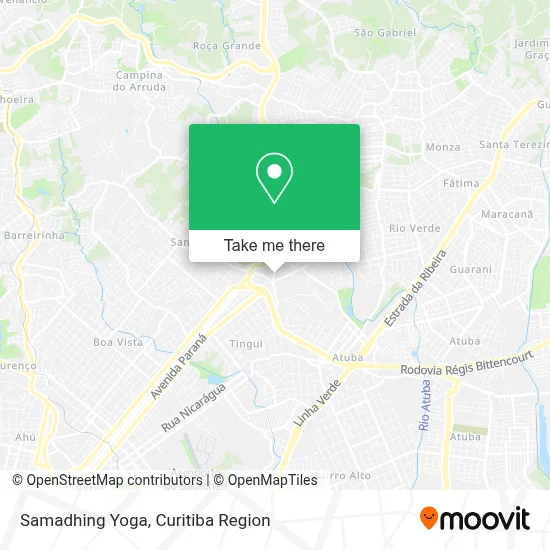 Samadhing Yoga map