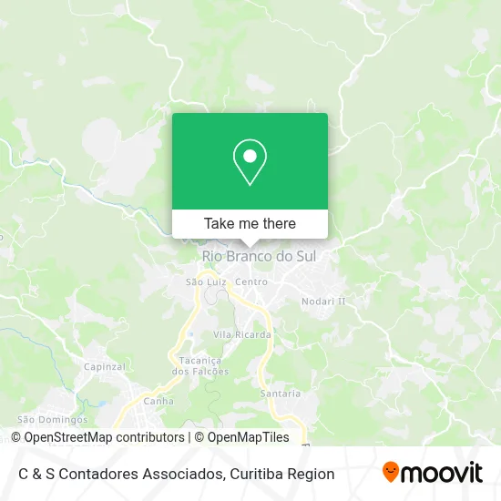 C & S Contadores Associados map