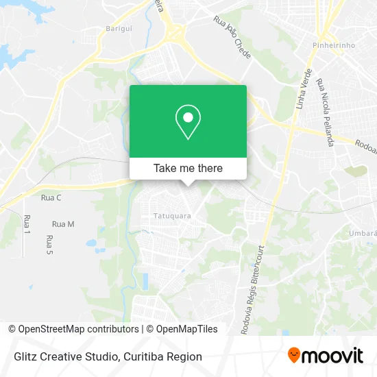 Glitz Creative Studio map