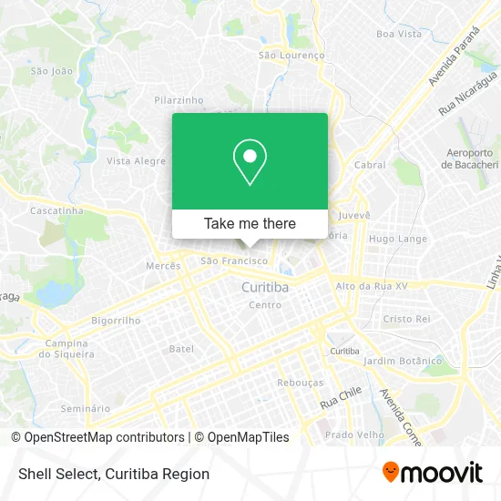 Shell Select map