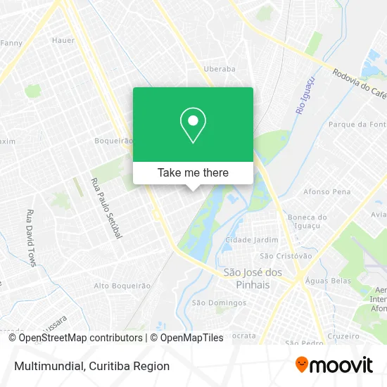 Multimundial map
