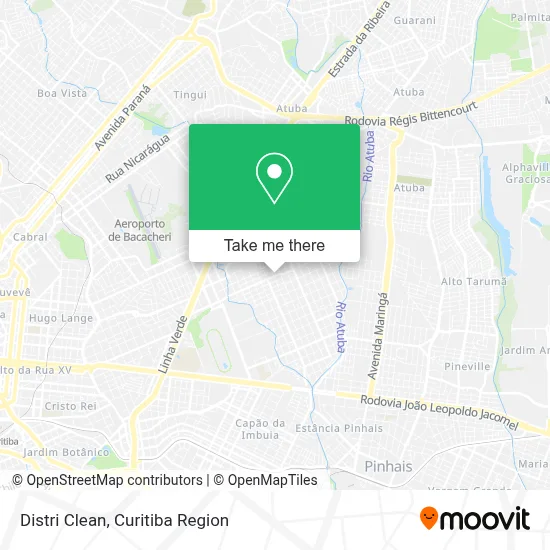 Distri Clean map
