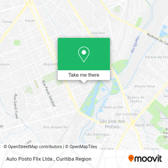 Auto Posto Flix Ltda. map
