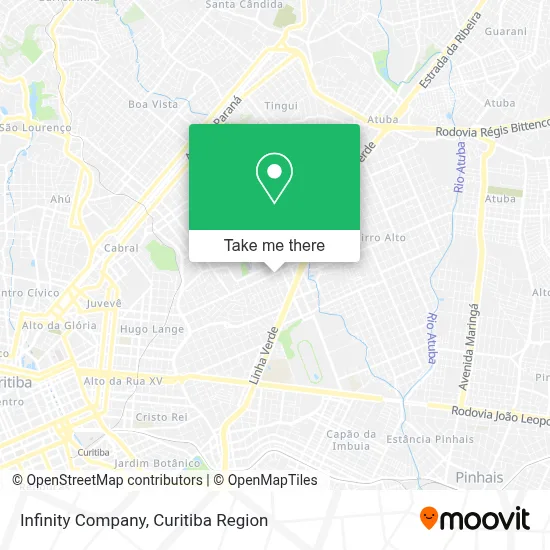 Infinity Company map