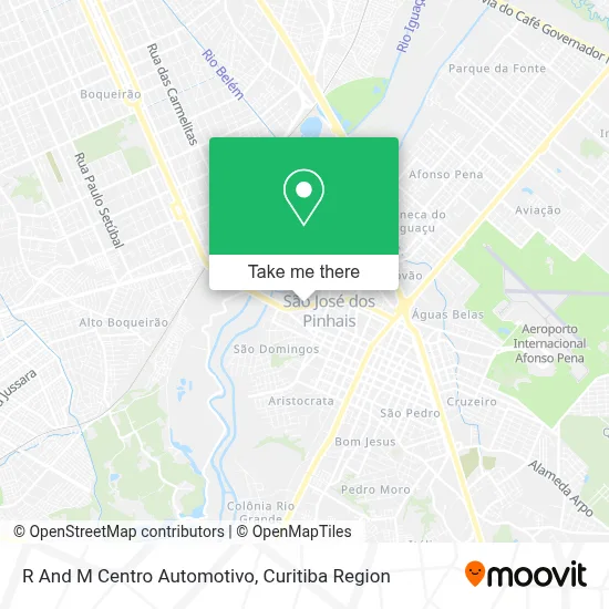 R And M Centro Automotivo map