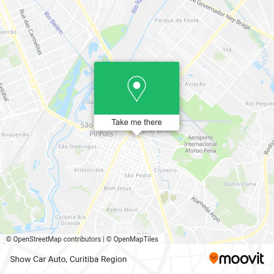 Show Car Auto map