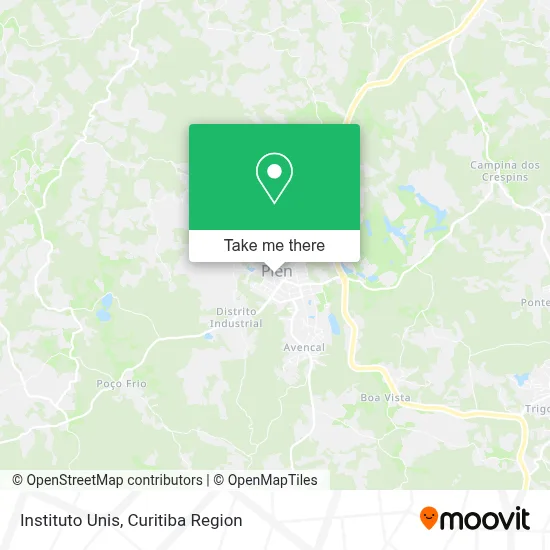 Instituto Unis map