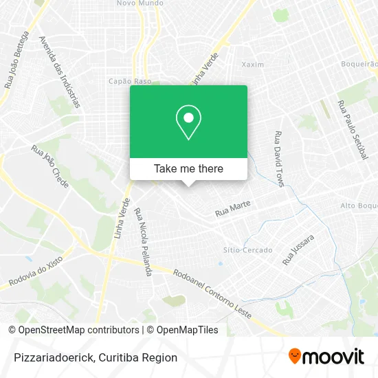 Pizzariadoerick map