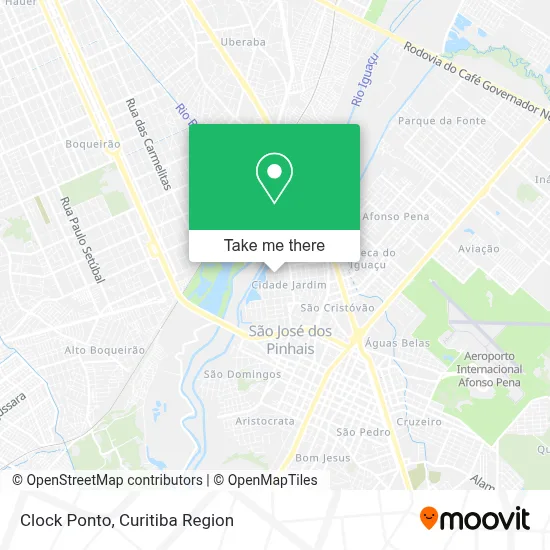 Clock Ponto map