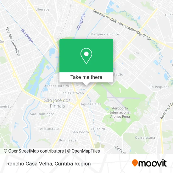 Rancho Casa Velha map