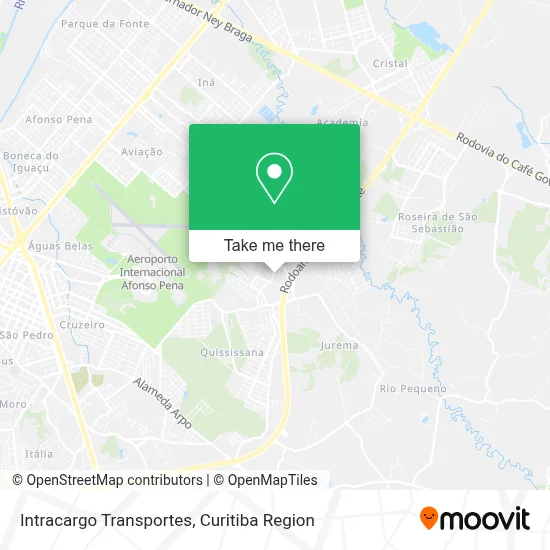 Intracargo Transportes map