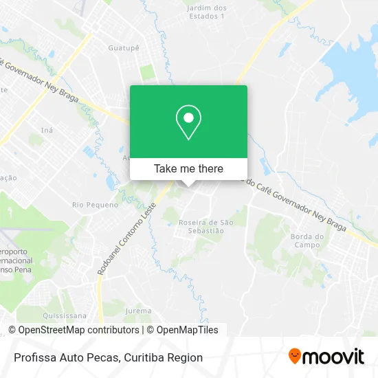 Profissa Auto Pecas map