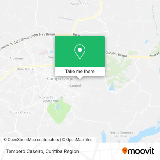 Tempero Caseiro map