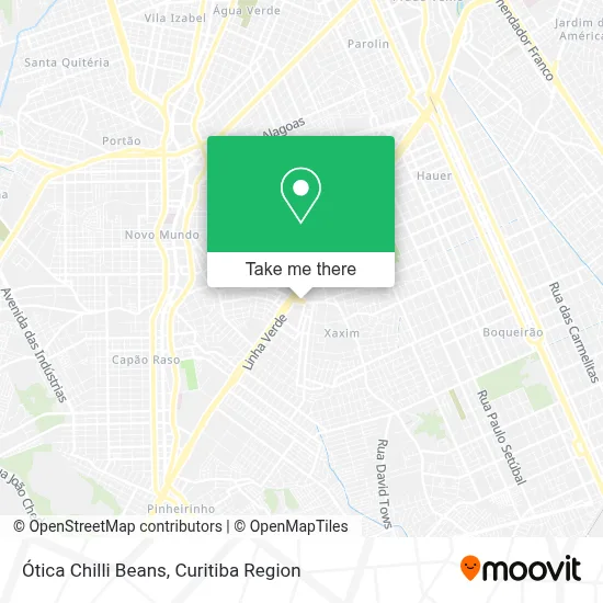 Ótica Chilli Beans map