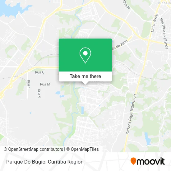 Parque Do Bugio map
