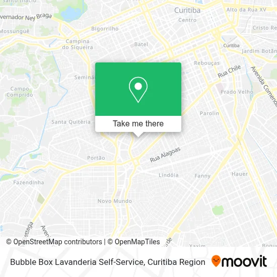 Bubble Box Lavanderia Self-Service map