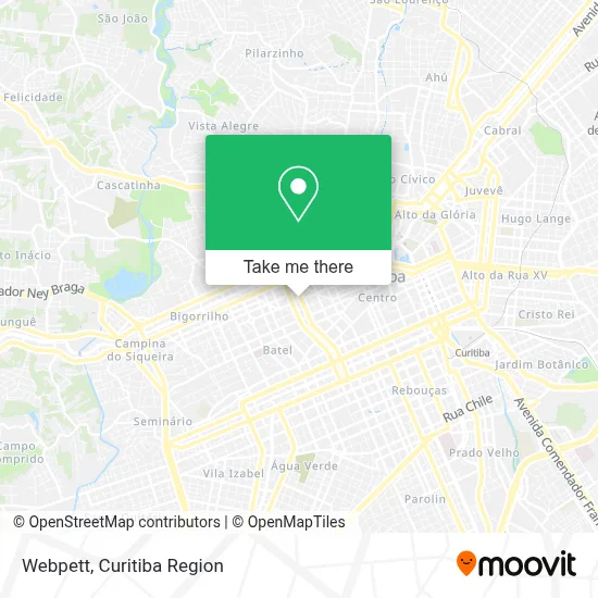 Webpett map