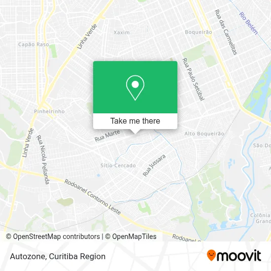 Autozone map