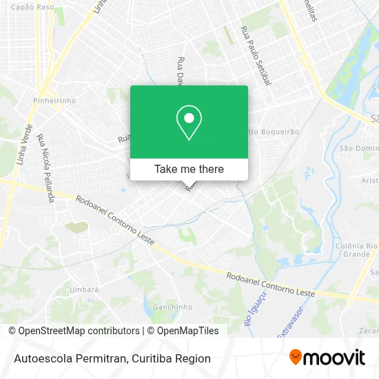 Autoescola Permitran map