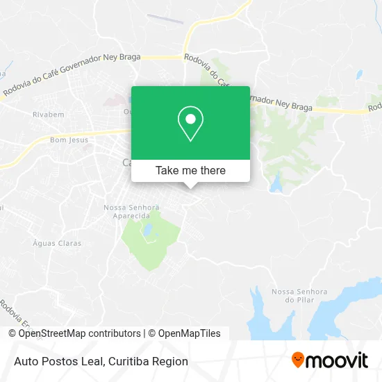 Auto Postos Leal map