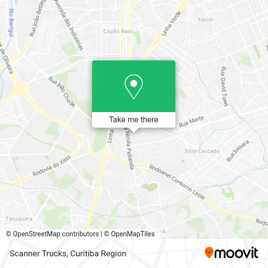 Scanner Trucks map